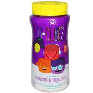 Comprar Solgar, U-Cubes® Multivitamínico Infantil - 60 Gomas