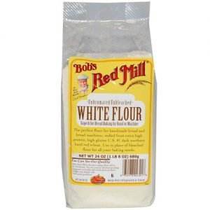 Comprar Bobs Red Mill Unbromated Crus Farinha Branca (4 unidades) de 4 - 5 lbs Bags