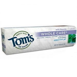 Comprar Tom's of Maine, Creme Dental com Flúor Cuidado Total, Hortelã-Pimenta - 133 g
