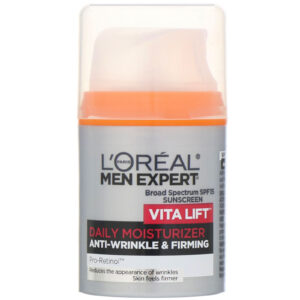 Comprar L'Oreal, Men Expert, antirrugas e tonificador, hidratante diário Vita Lift, FPS 15, 48 ml