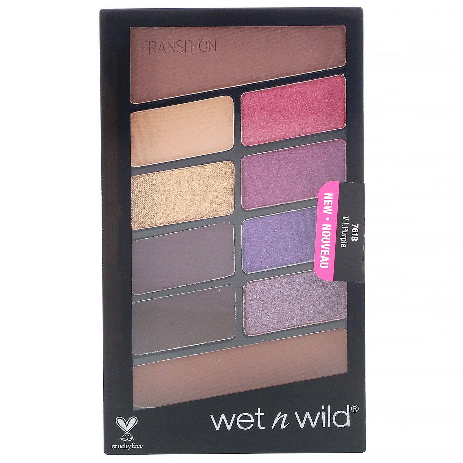 Comprar Wet n Wild, Paleta de sombras Color Icon, 761B V.I. Roxo, 0,35 oz (10 g) - Imagem 2