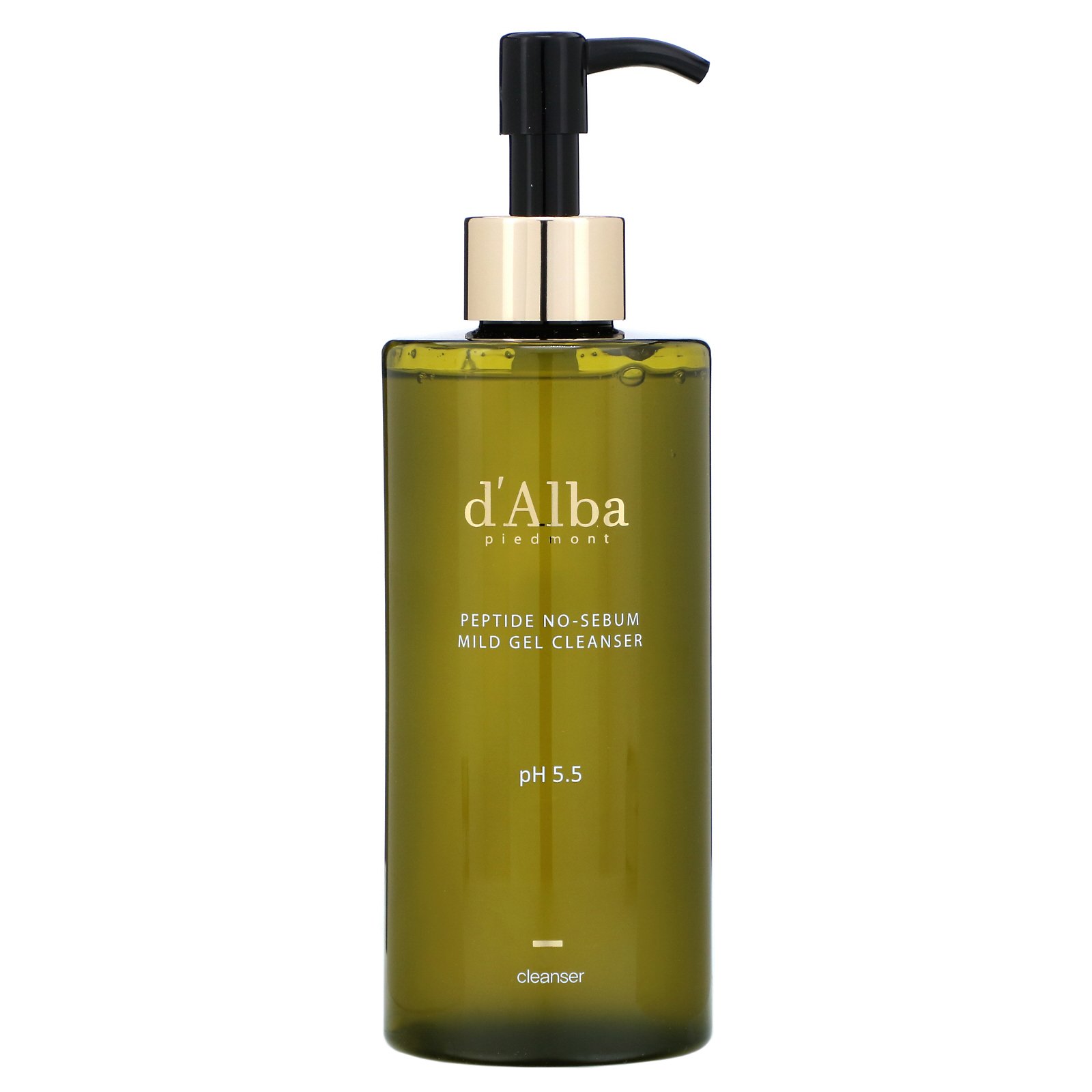 Comprar d'Alba, Peptide No-Sebum, Mild Gel Cleanser, 10.14 fl oz (300 ml)