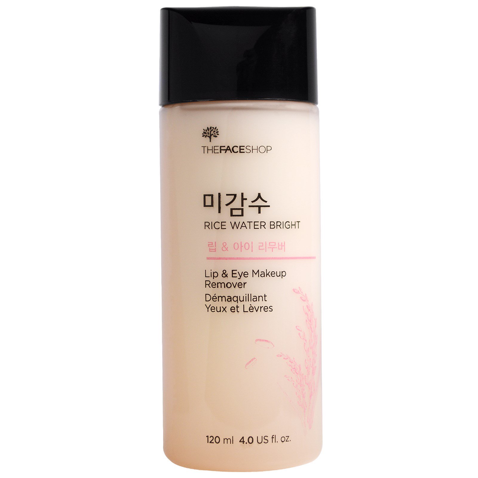 Comprar The Face Shop, Brilho com Água de Arroz, Demaquilante para Lábios e Olhos, 120 ml