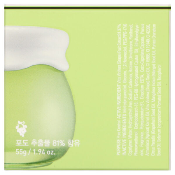 Comprar Frudia, Green Grape, Pore Control Cream, 1.94 oz (55 g) - Imagem 4