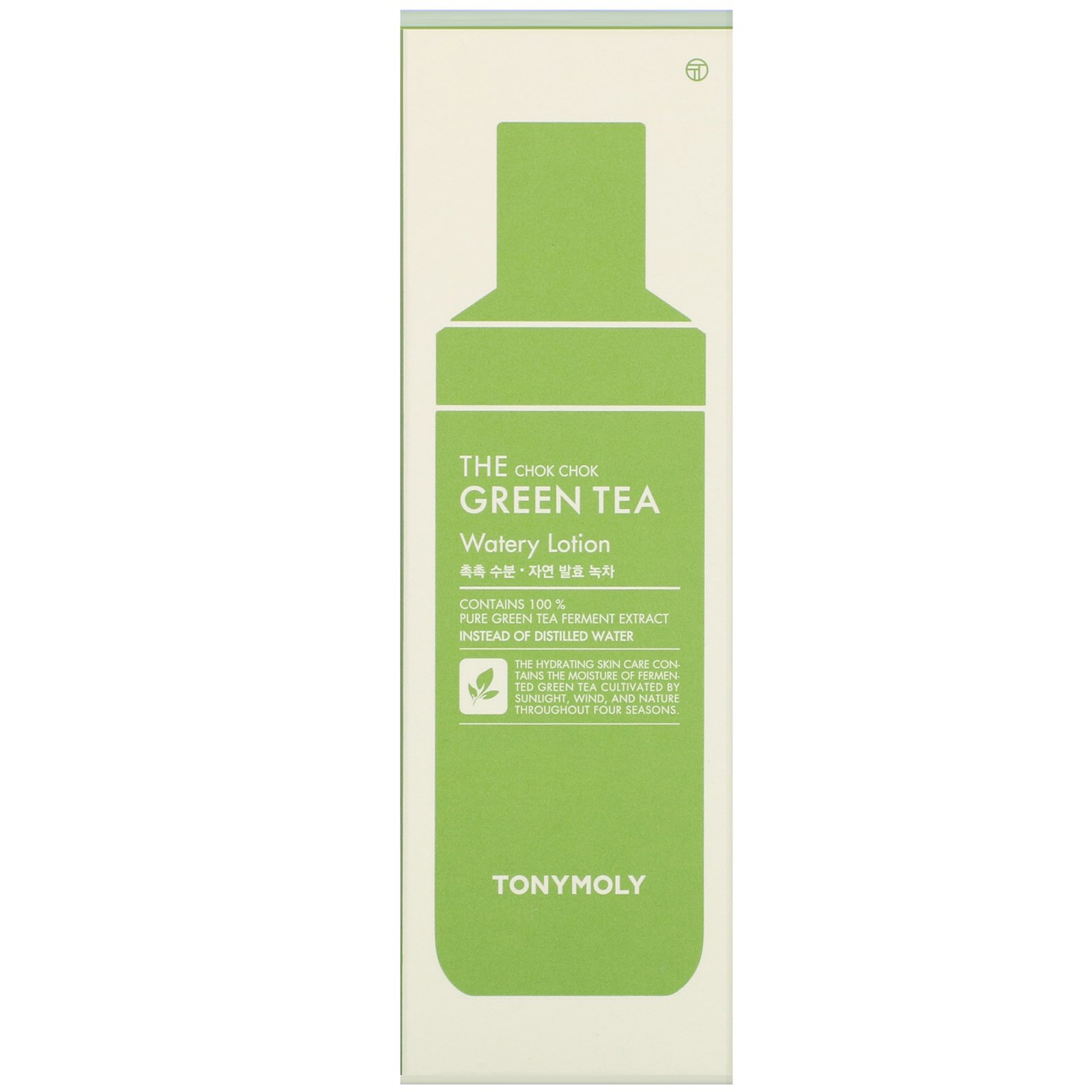 Comprar Tony Moly, The Chok Chok Green Tea, Watery Lotion, 160 ml - Imagem 2