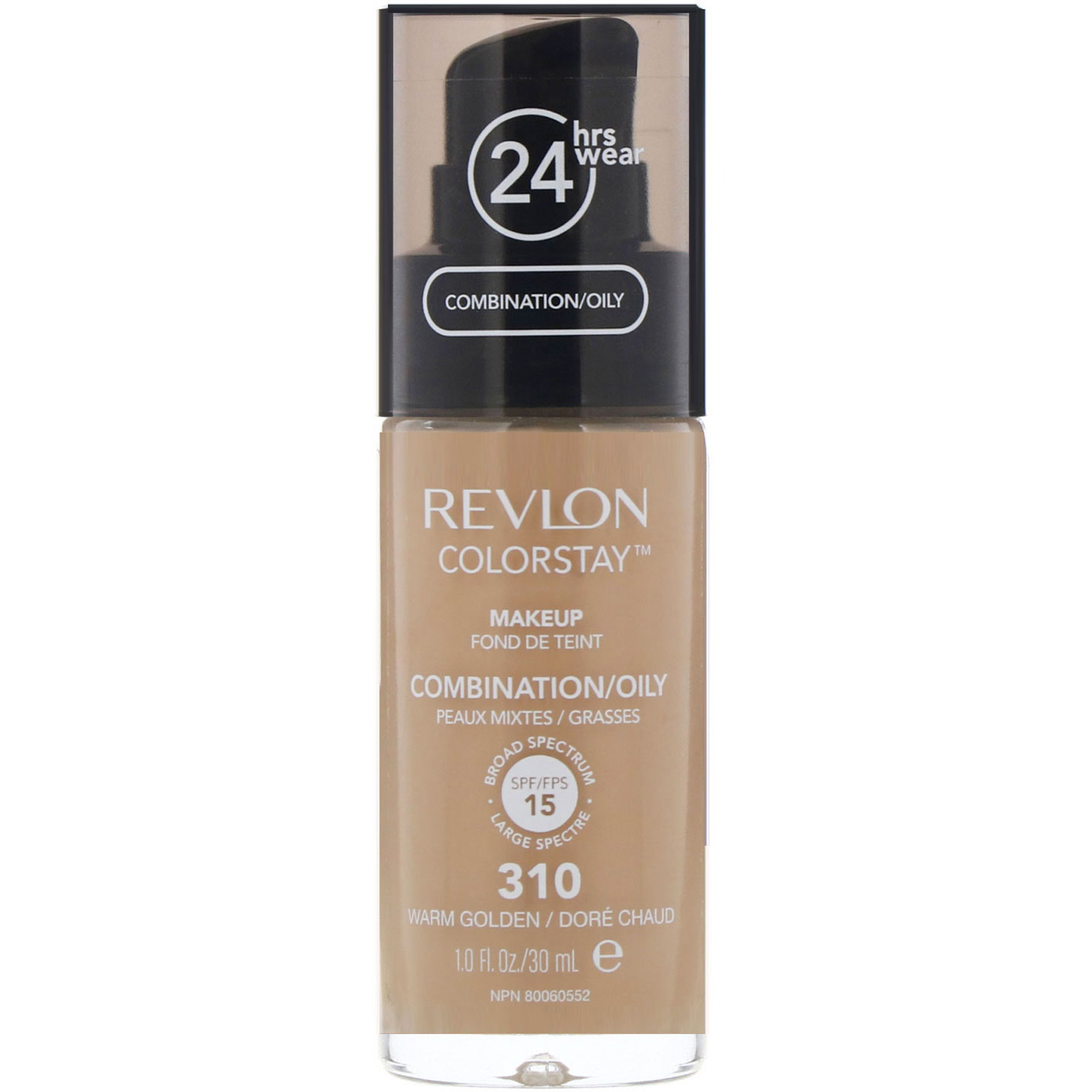 Comprar Revlon, Colorstay, maquiagem, mista/oleosa, 310 Warm Golden, 30 ml