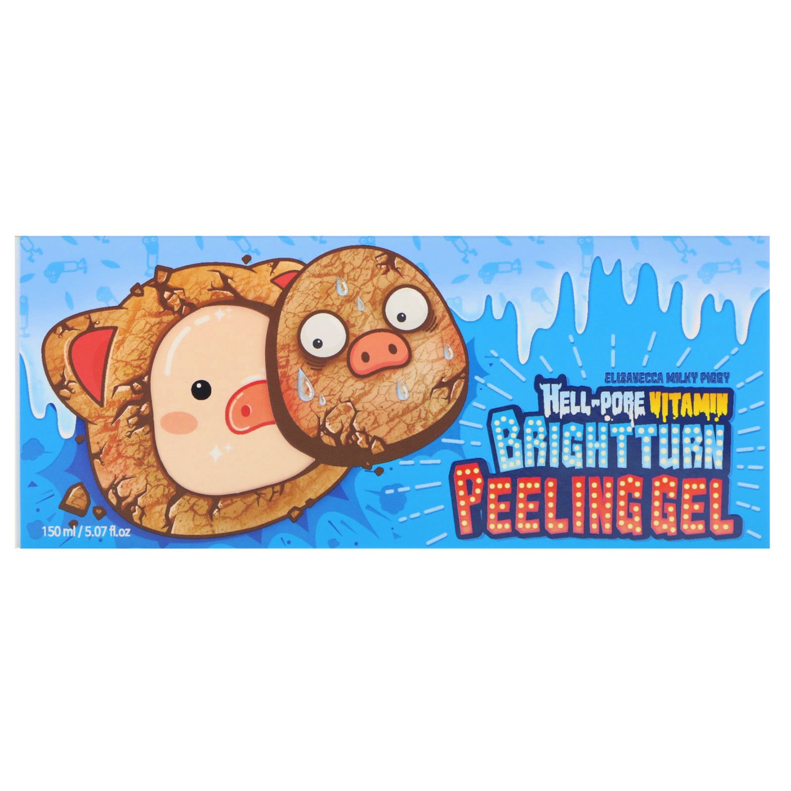 Comprar Elizavecca, Gel de Peeling Brightturn com Vitaminas para Poros Infernais, 5,07 fl oz (150 ml) - Imagem 2