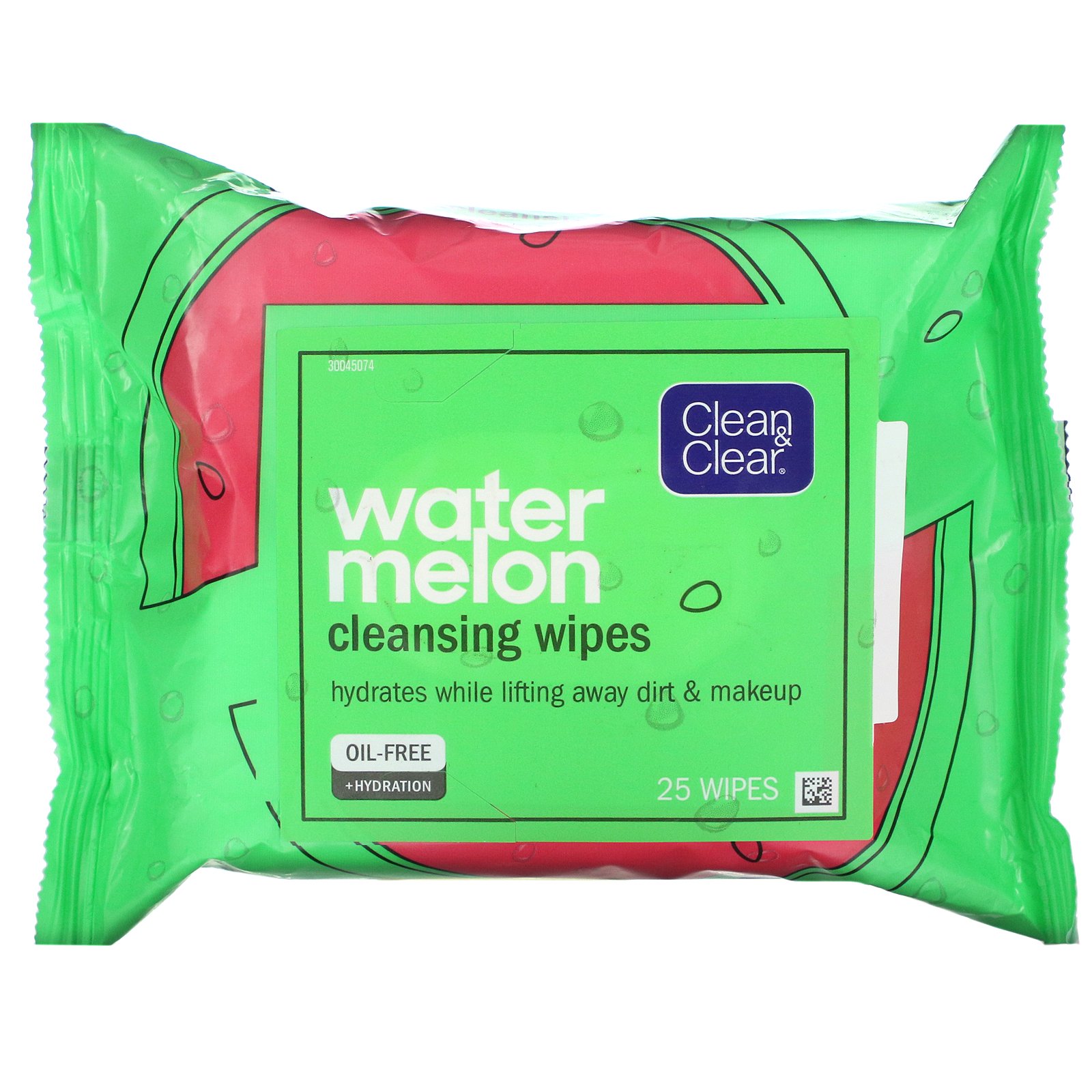 Comprar Clean & Clear, Watermelon Cleansing Wipes, 25 Wipes