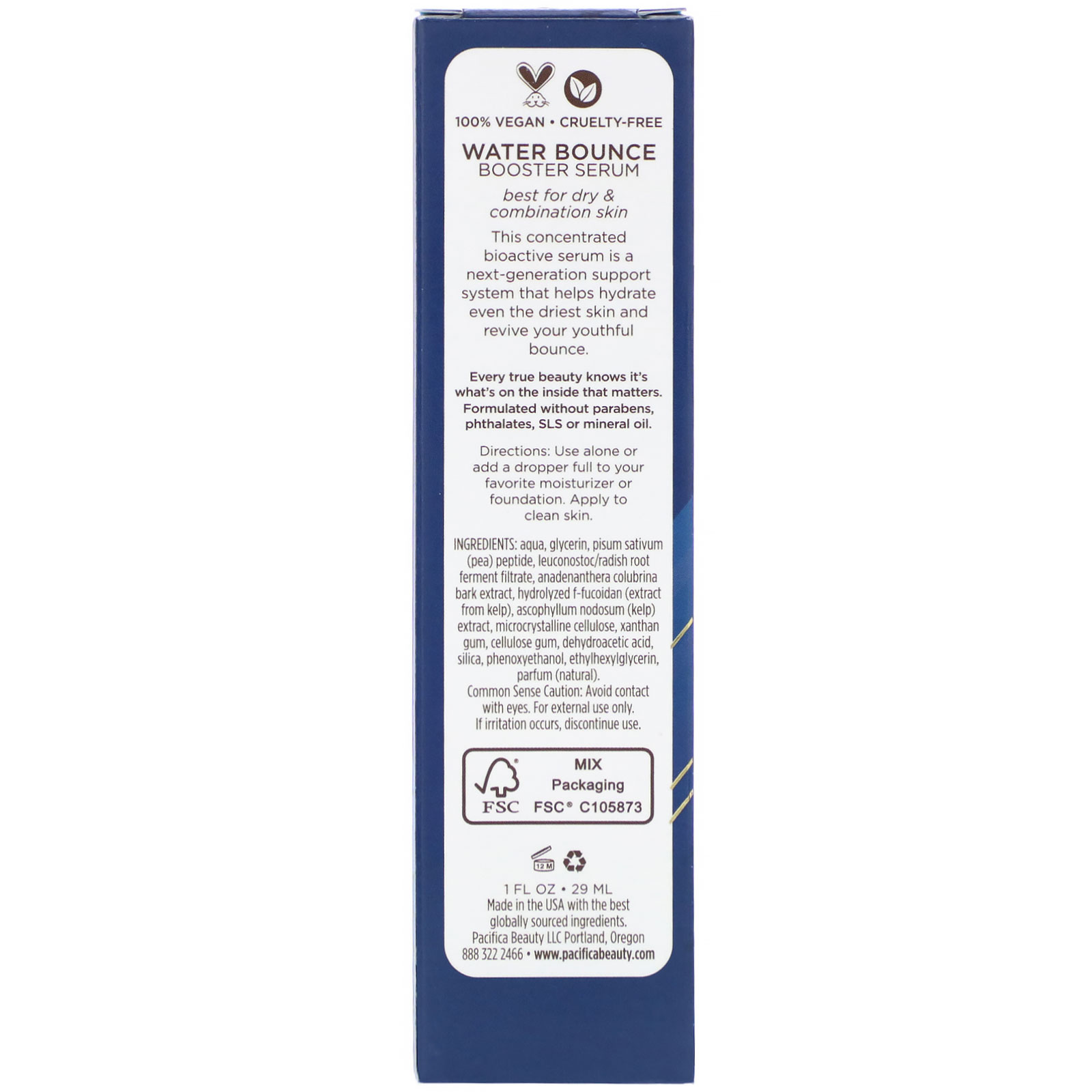 Comprar Pacifica, Sérum Booster Mergulho na Água, 1 fl oz (29 ml) - Imagem 3
