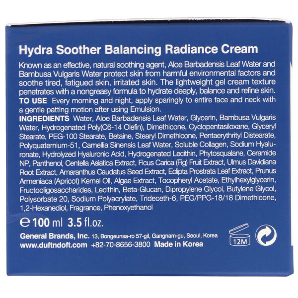 Comprar Duft & Doft, Hydra Soother, Creme balanceador para uma pele radiante, 100 ml - Imagem 4