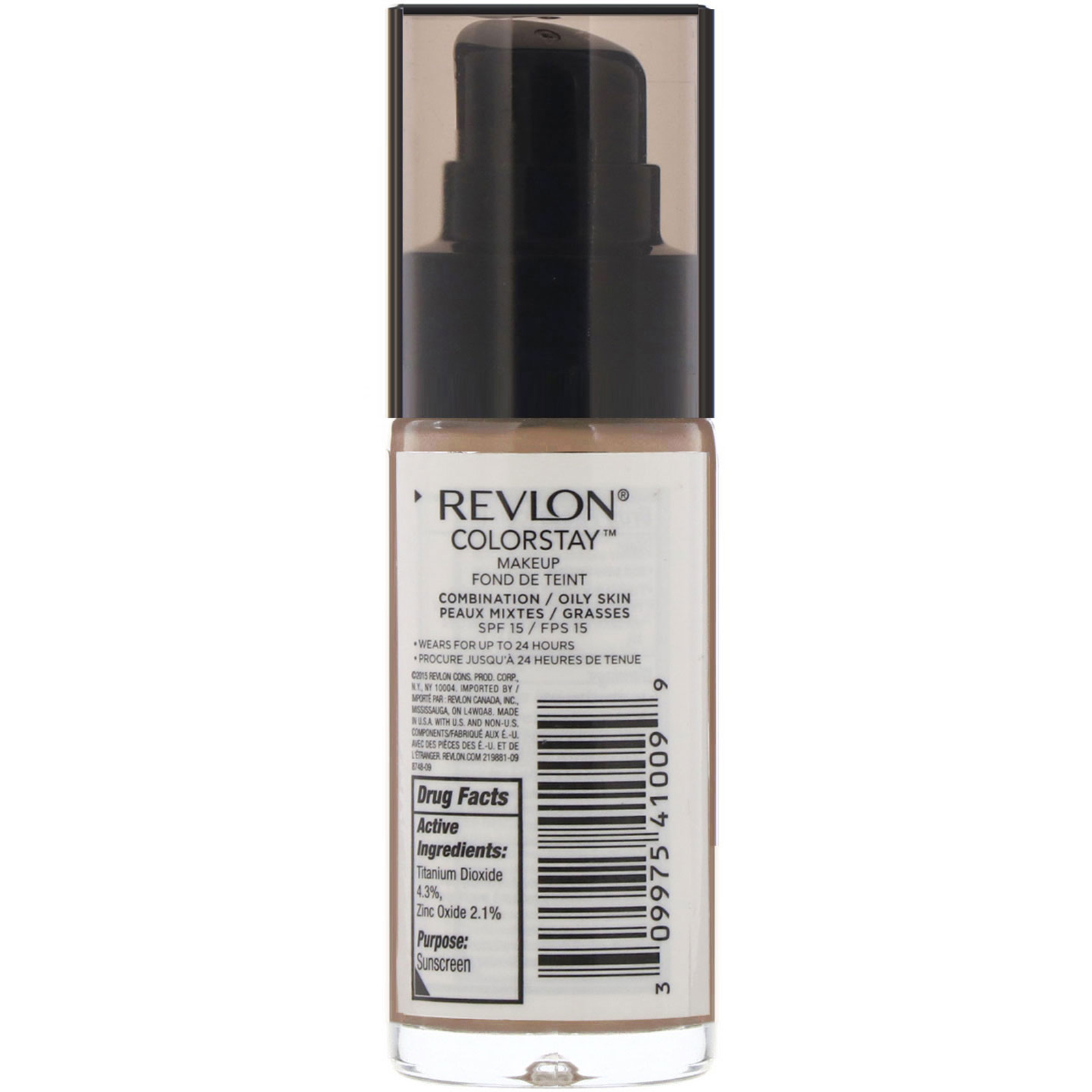 Comprar Revlon, Colorstay, maquiagem, mista/oleosa, 310 Warm Golden, 30 ml - Imagem 2