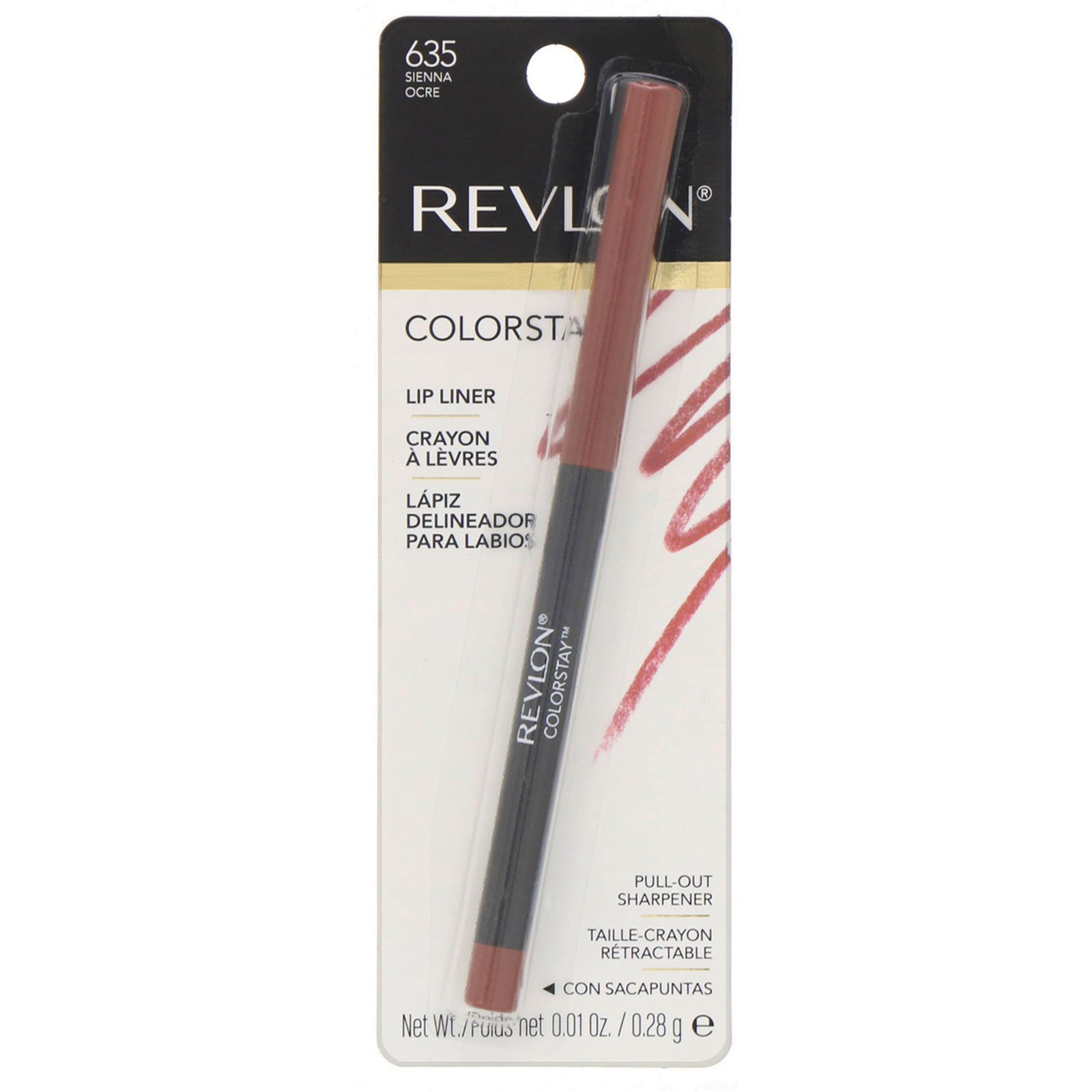 Comprar Revlon, Colorstay, Delineador labial, Sienna 635, 0,28 g - Imagem 2
