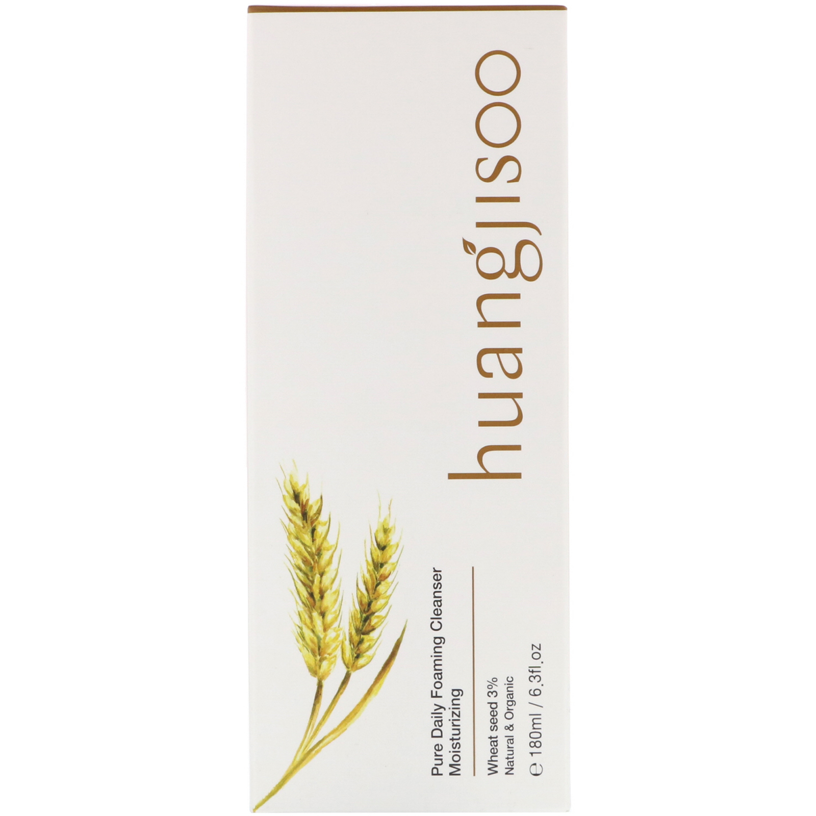 Comprar Huangjisoo, Limpador Espumante Puro Diário, Hidratante, 6,3 fl oz (180 ml) - Imagem 2