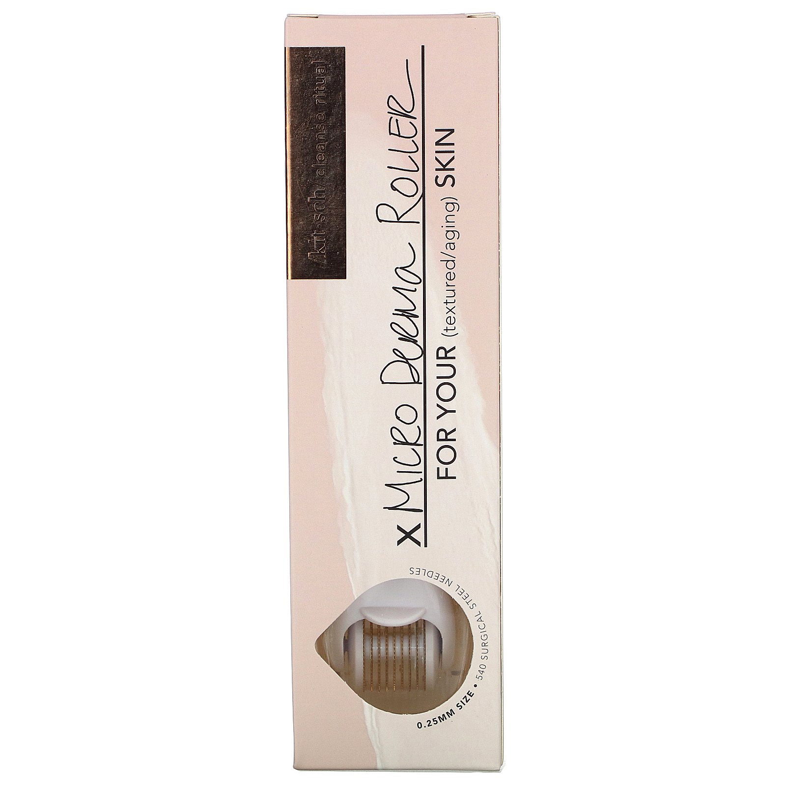 Comprar Kitsch, Micro Derma Facial Roller, White, 1 Roller - Imagem 2