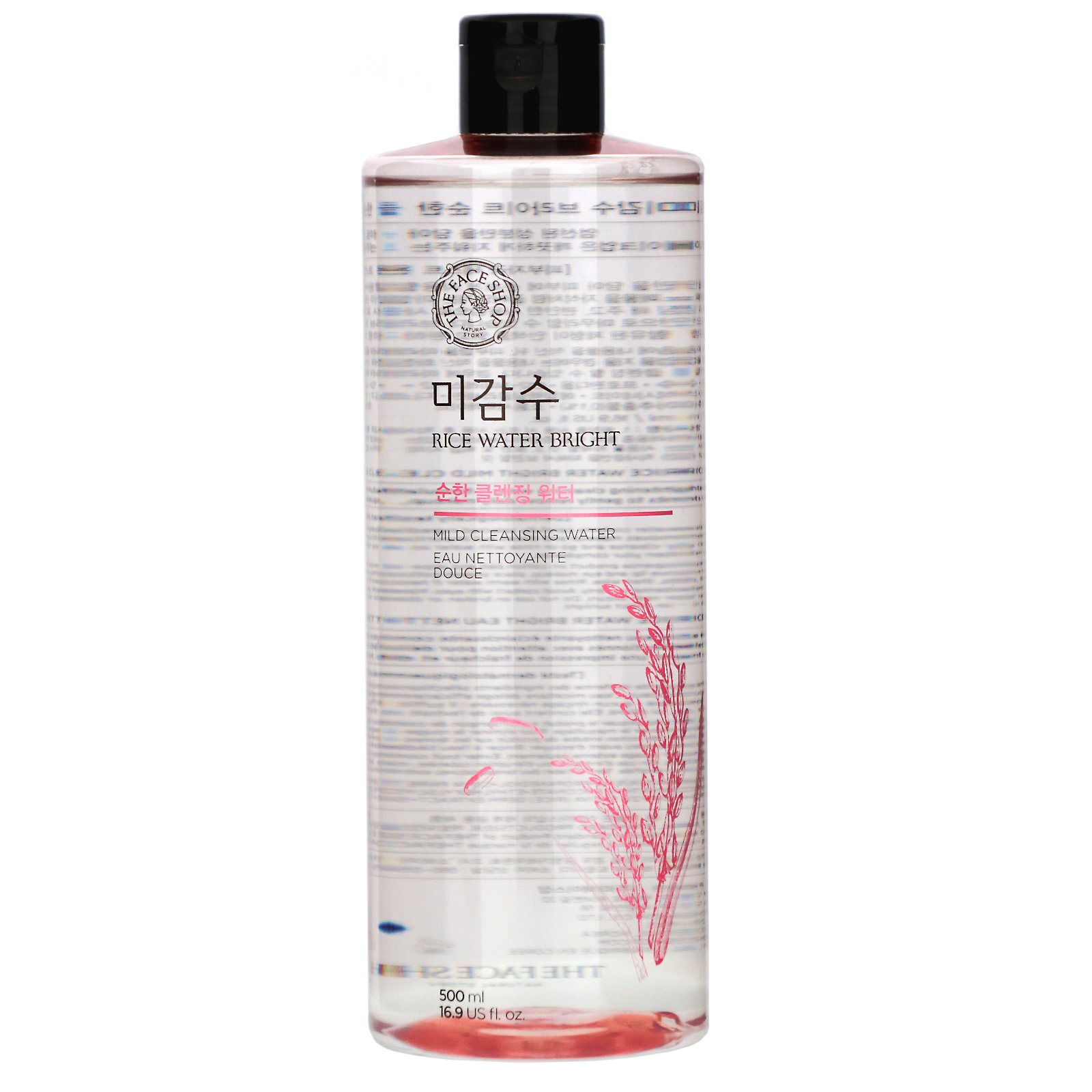Comprar The Face Shop, Água de Arroz Brilhante, Água de Limpeza Suave, 500 ml (16,9 fl oz)