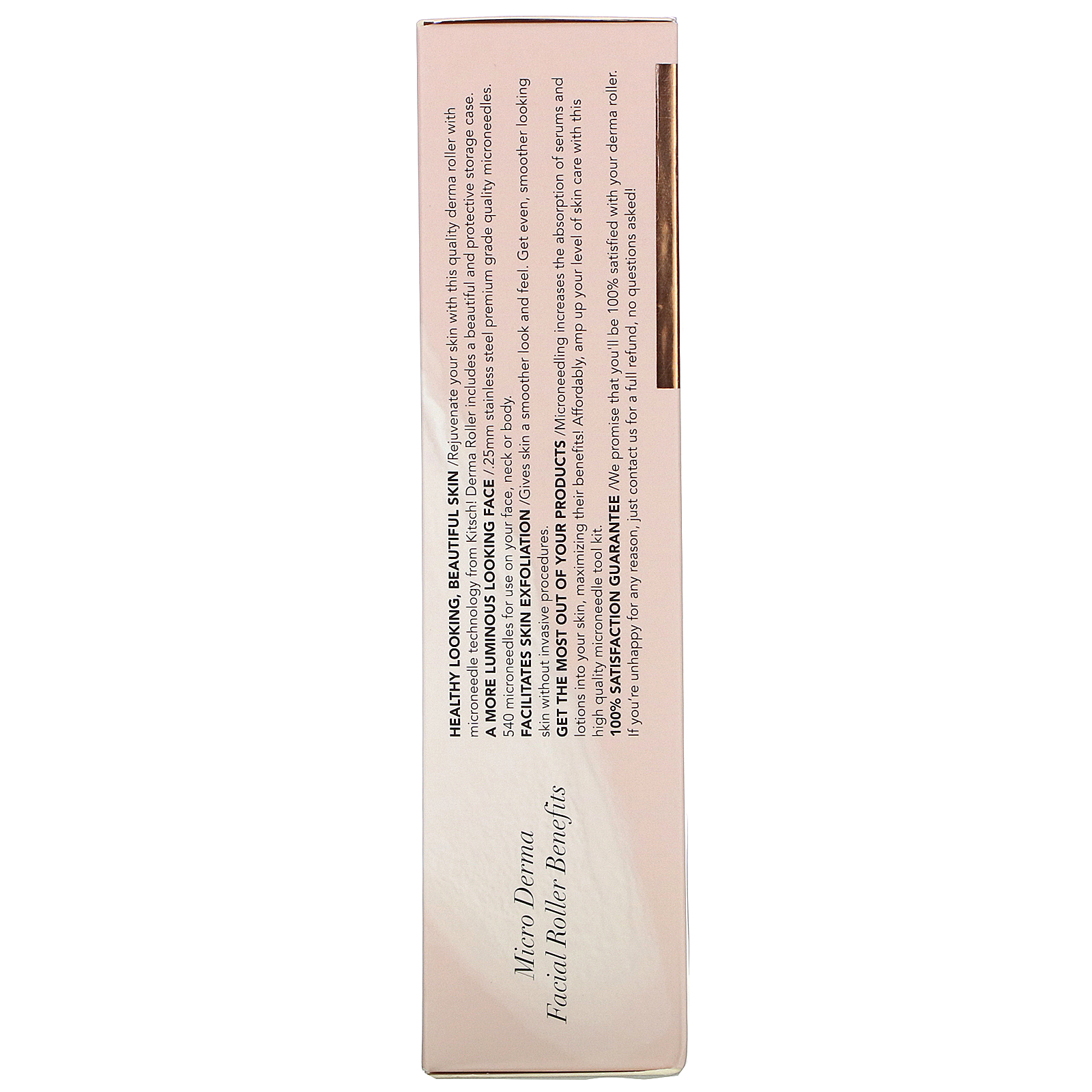 Comprar Kitsch, Micro Derma Facial Roller, White, 1 Roller - Imagem 3