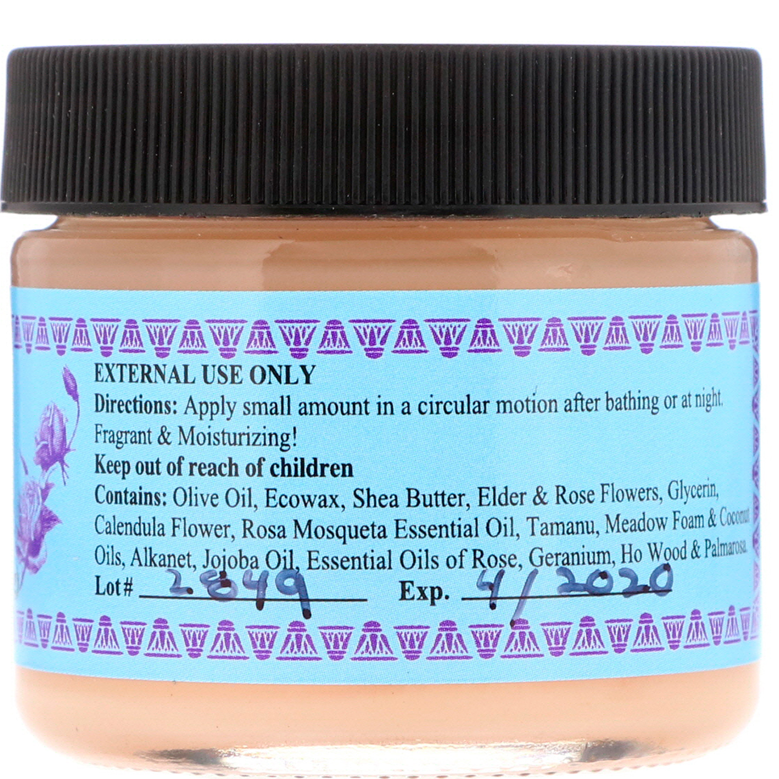 Comprar WiseWays Herbals, Balm Rose Face, 2 oz (56 g) - Imagem 2