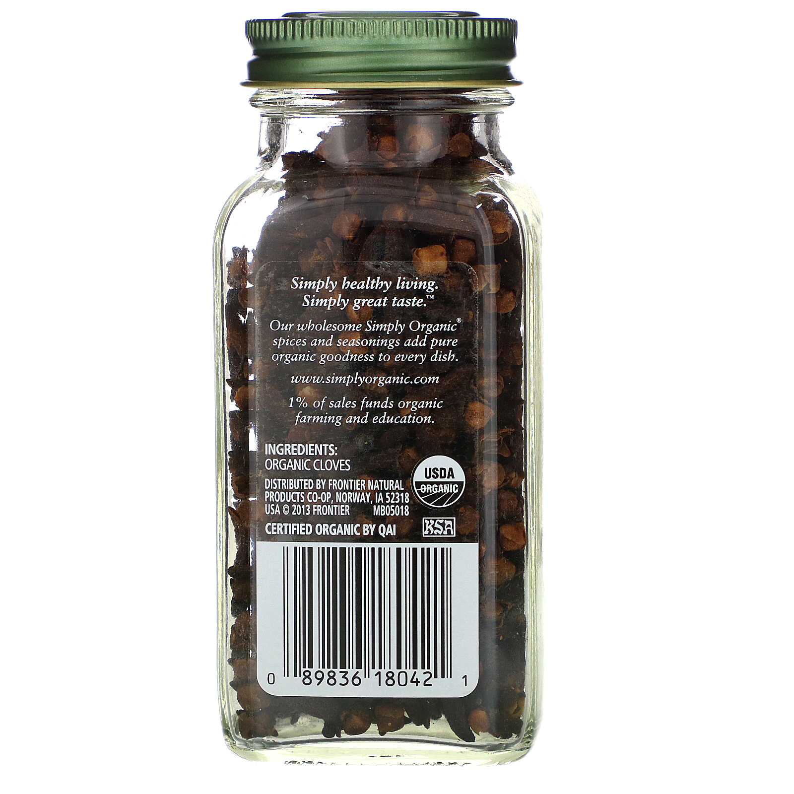Comprar Simply Organic, Cravo Integral, 2.05 oz (58 g) - Imagem 2