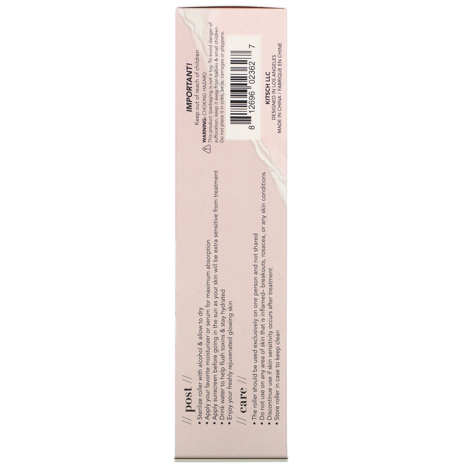 Comprar Kitsch, Micro Derma Facial Roller, Blush, 1 Roller - Imagem 3