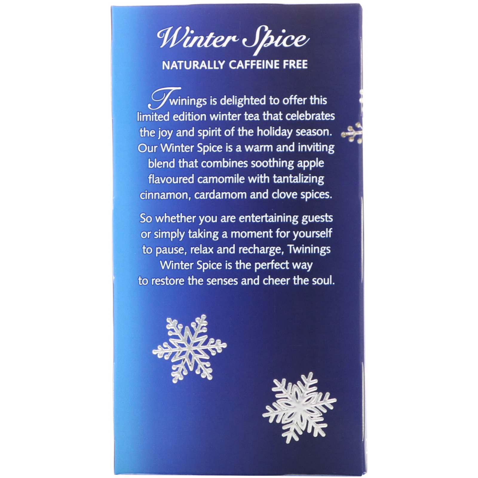 Comprar Twinings, Chá de Ervas, Winter Spice, Sem Cafeína, 20 Saquinhos de Chá, 40 g (1,41 oz) - Imagem 2