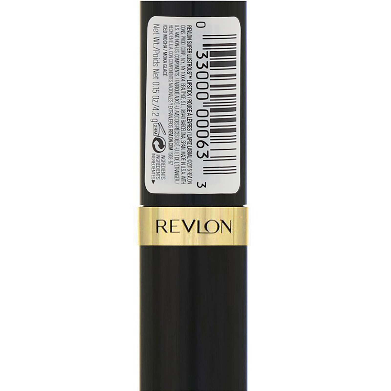 Comprar Revlon, Super Lustrous, Lipstick, Pearl, 315 Iced Mocha, 0.15 oz (4.2 g) - Imagem 2