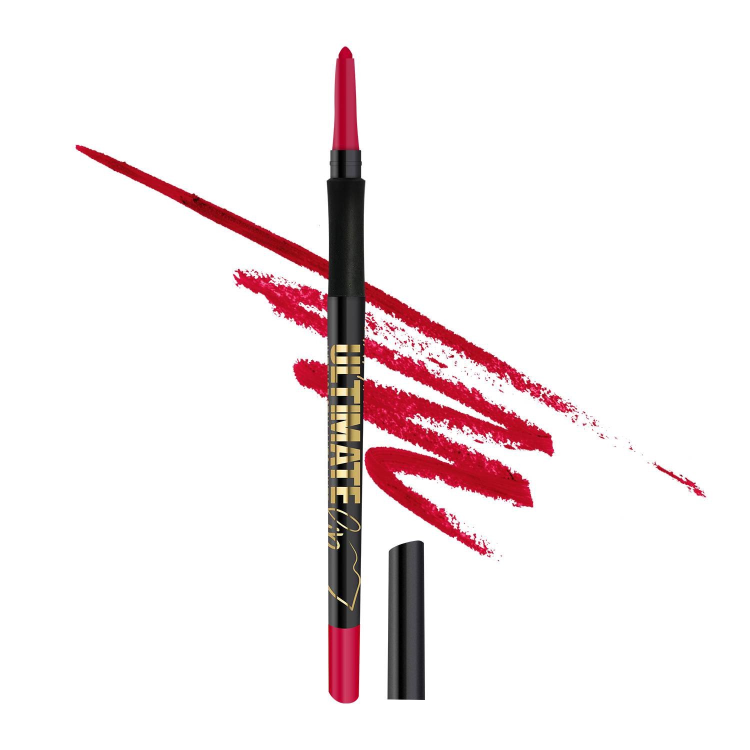 Comprar L.A. Girl, Delineador para lábios Intense Stay Auto Lipliner, Ultimate Lip, Relentless Red, 0,01 oz (0,35 g) - Imagem 3