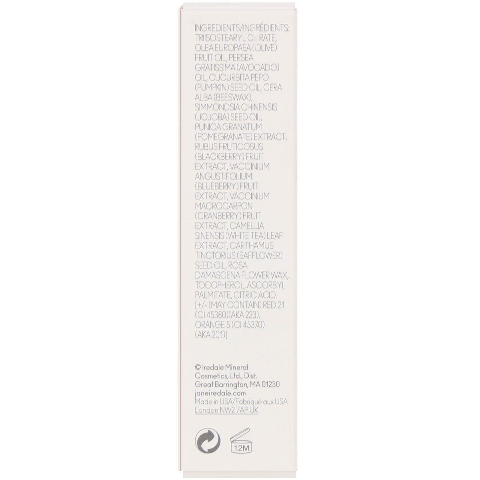 Comprar Jane Iredale, Just Kissed, Lip And Cheek Stain, Forever Red, .1 oz (3 g) - Imagem 3