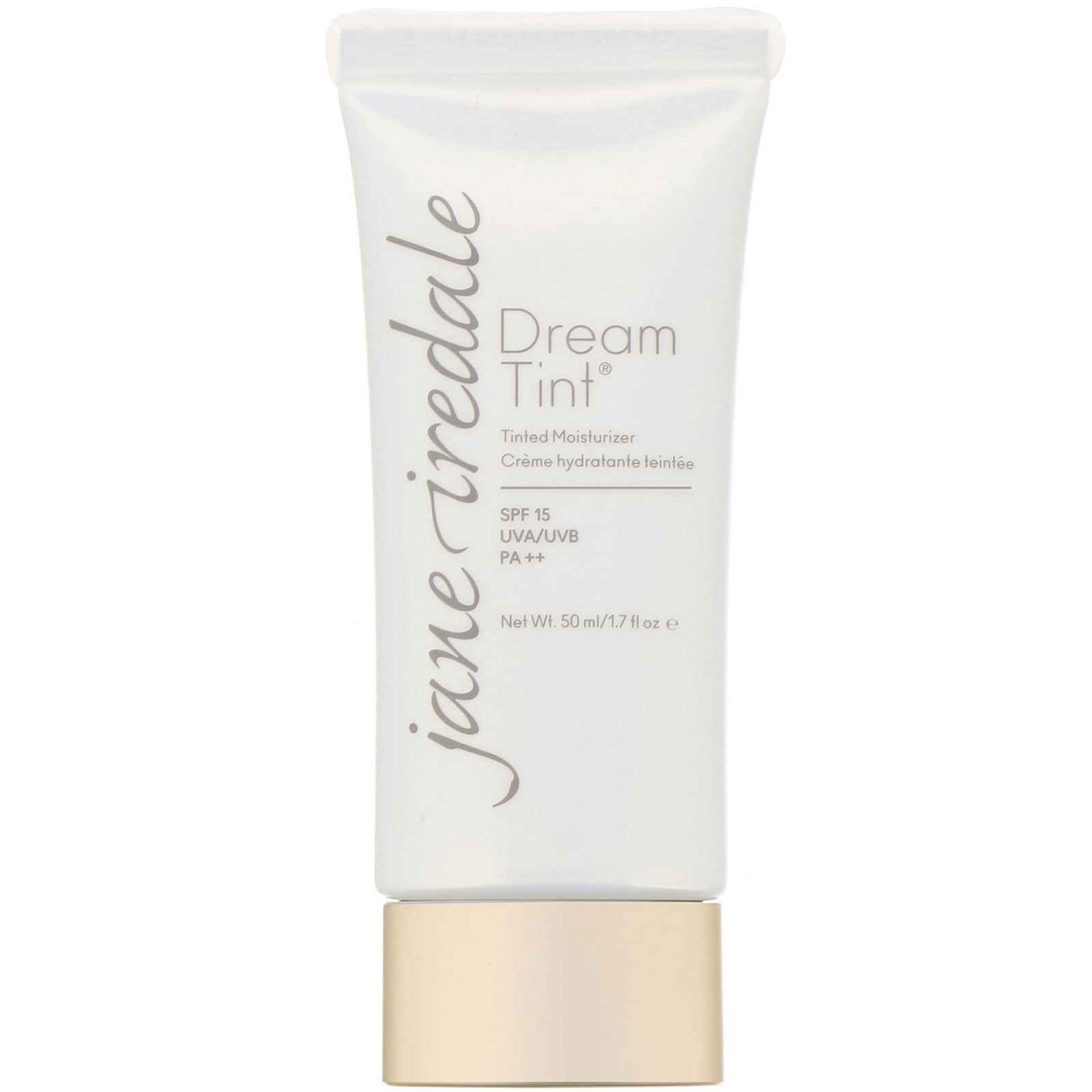 Comprar Jane Iredale, Dream Tint, Tinted Moisturizer, SPF 15 PA++, Medium Dark, 1.7 fl oz (50 ml)