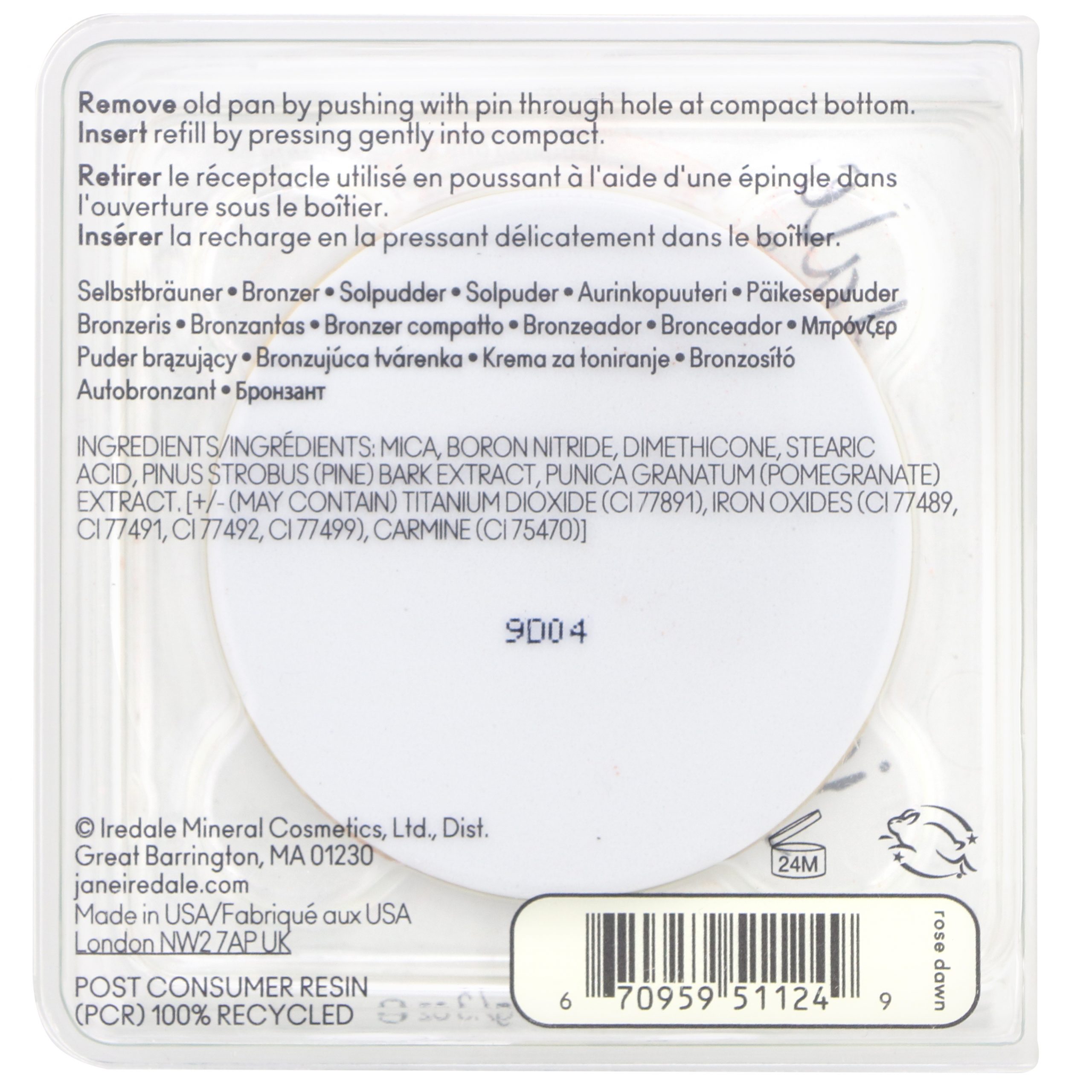 Comprar Jane Iredale, Bronzer Refill, Rose Dawn, 0.3 oz (8.5 g) - Imagem 3