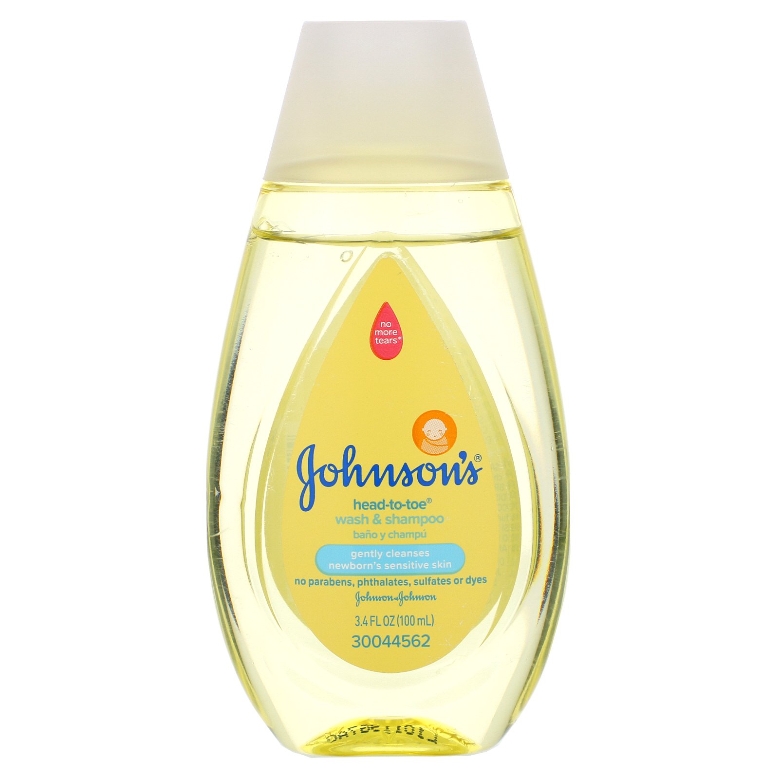 Comprar Johnson & Johnson, Johnson's Head-To-Toe Wash & Shampoo, 3.4 fl oz (100 ml)