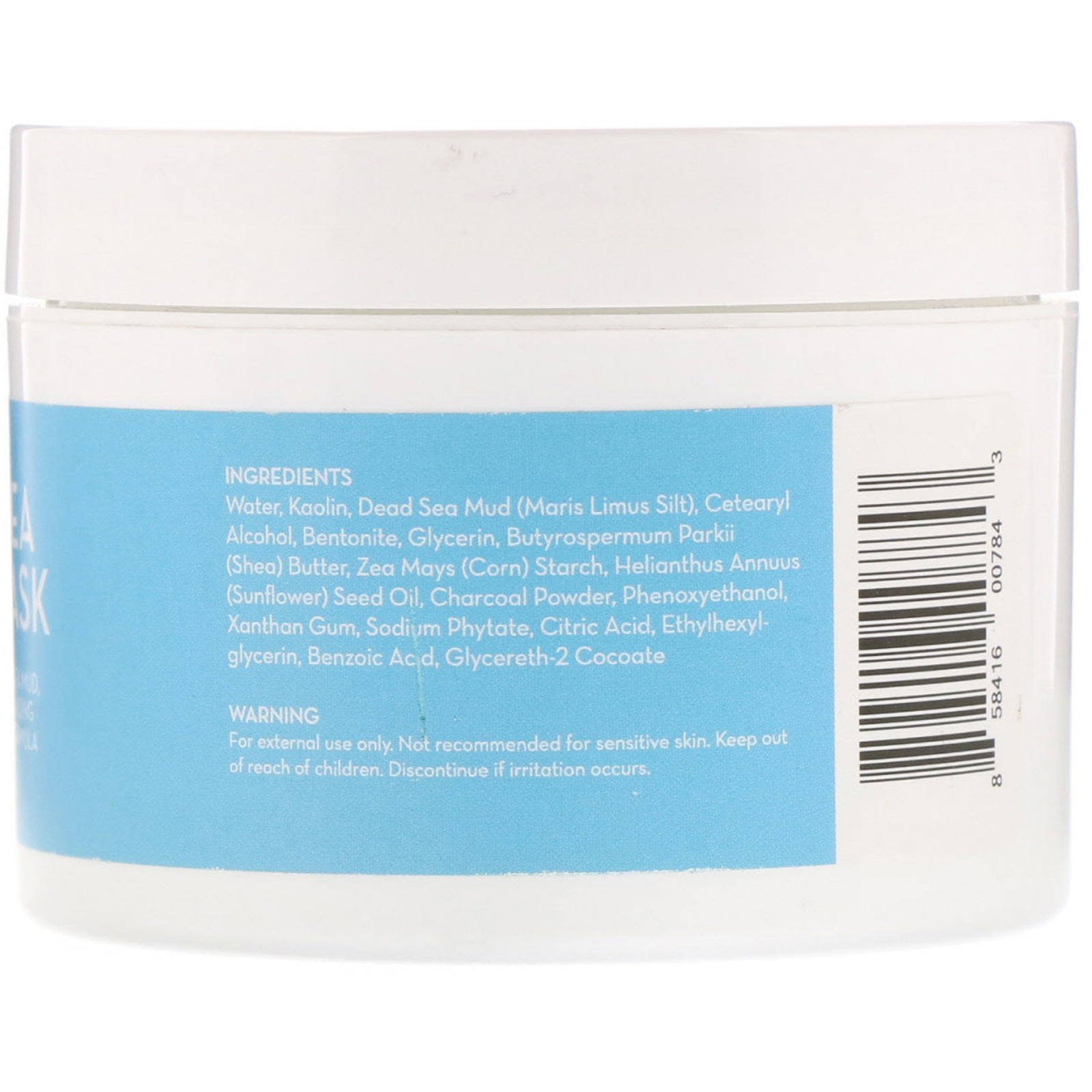 Comprar Pure Body Naturals, Máscara de lama do Mar Morto, 8,8 oz (250 g) - Imagem 2