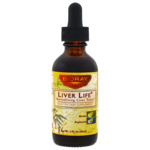 Comprar Bioray, Liver Life, Restaurador do Fígado, frasco de 4 oz (59 ml)