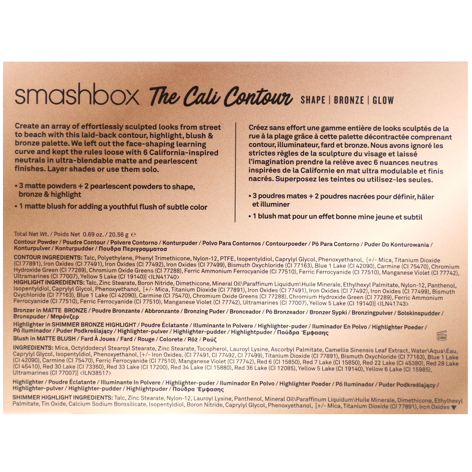 Comprar Smashbox, The Cali Contour Palette, 0.69 oz (20.56 g) - Imagem 3
