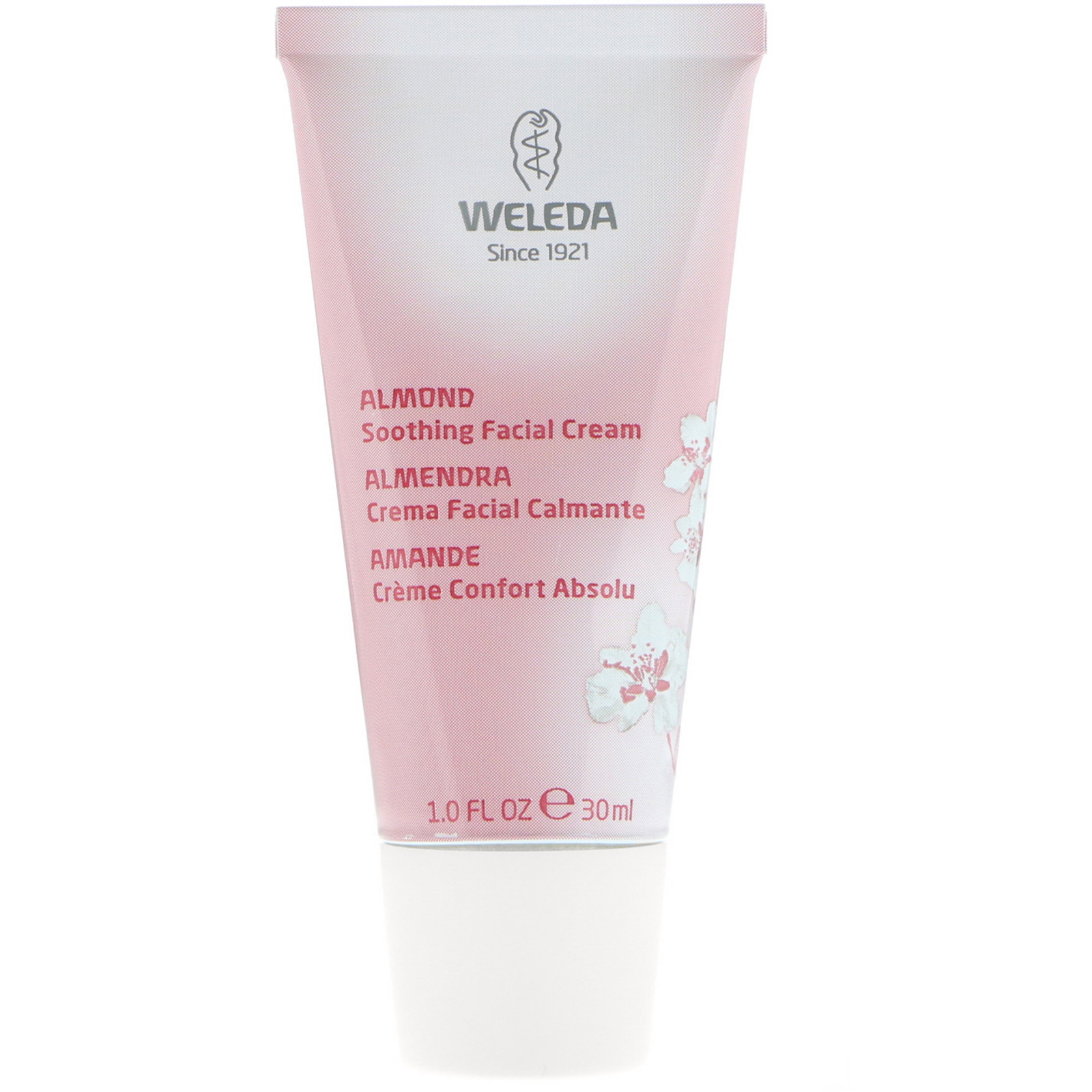 Comprar Weleda, Creme facial de cuidados sensíveis, Extratos de Amêndoas, Pele sensível e seca, 1,0 fl oz (30 ml) - Imagem 3