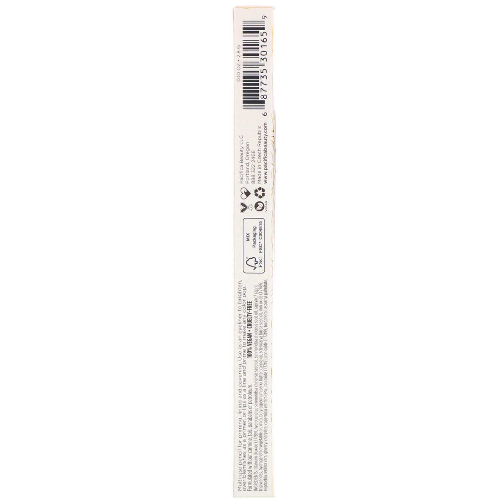 Comprar Pacifica, Lápis Multifunção Mágico para Destaque e Contorno Labial, Olhos e Rosto, Nude, 0.10 oz (2,8 g) - Imagem 3