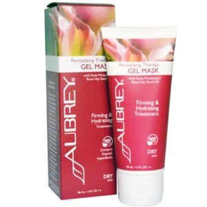 Comprar Aubrey Organics, Máscara em Gel de Terapia Revitalizadora, Pele Seca, 89 ml