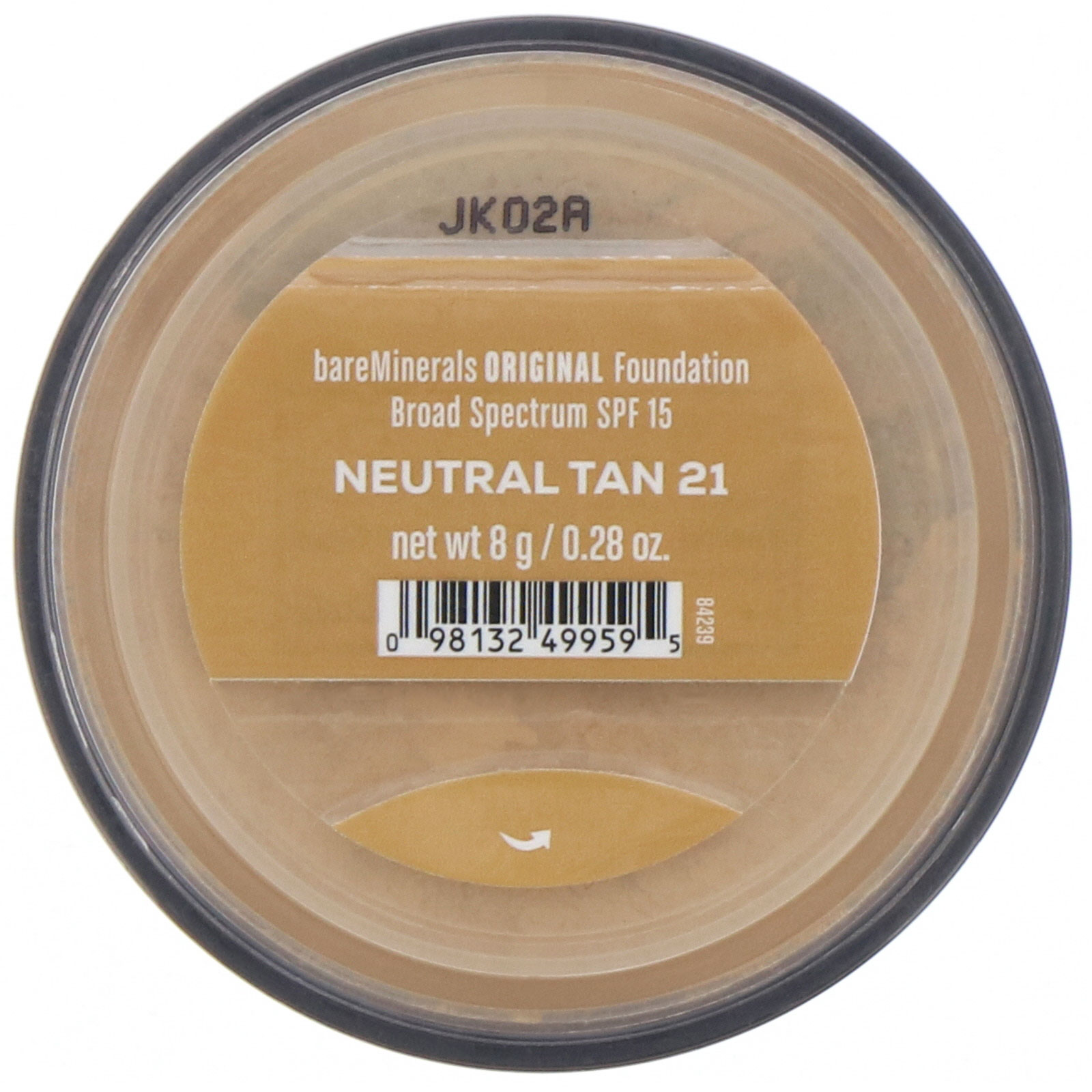 Comprar bareMinerals, Base Original, FPS 15, Bronzeado neutro 21, 8 g - Imagem 2