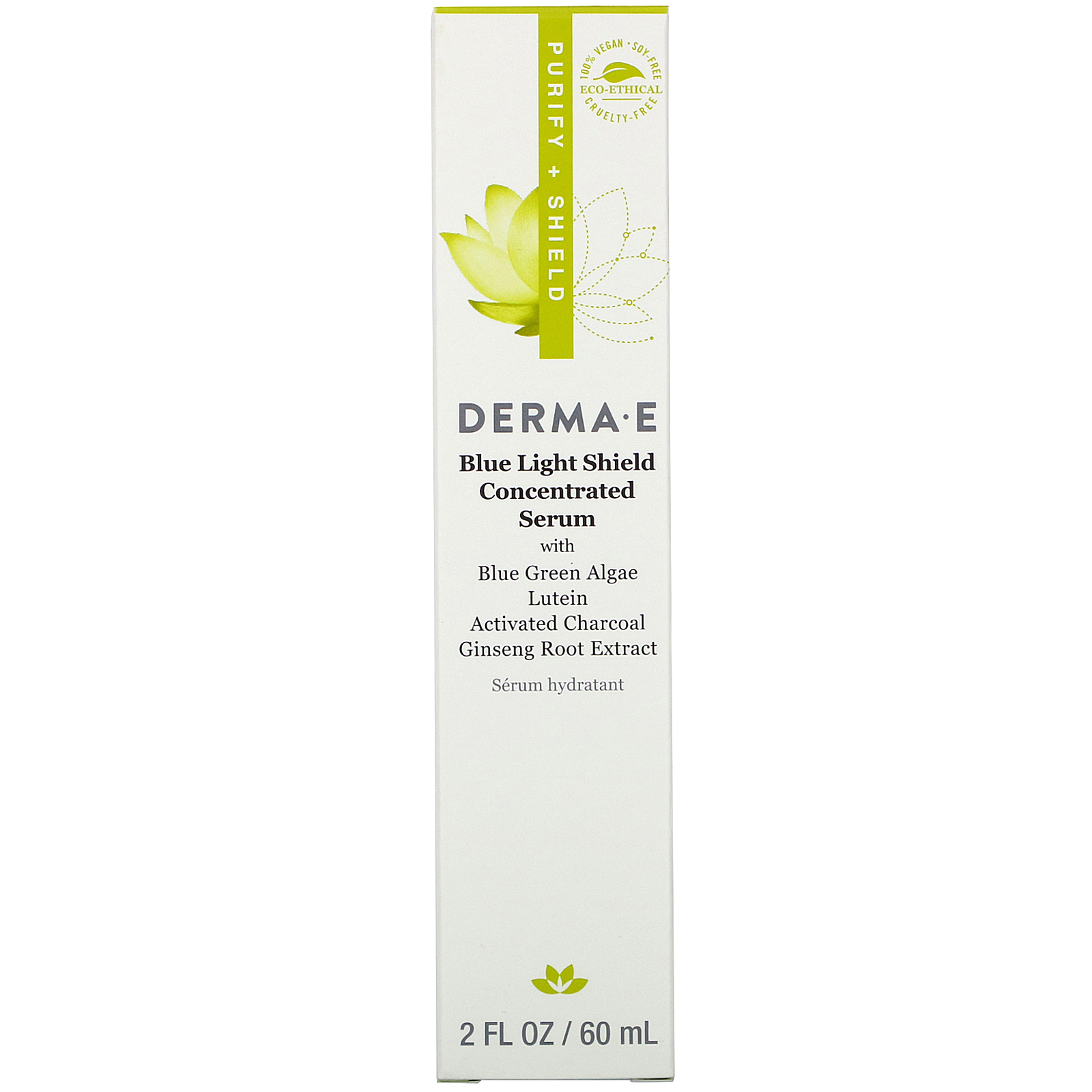 Comprar Derma E, Blue Light Shield Concentrated Serum, 2 fl oz (60 ml) - Imagem 2