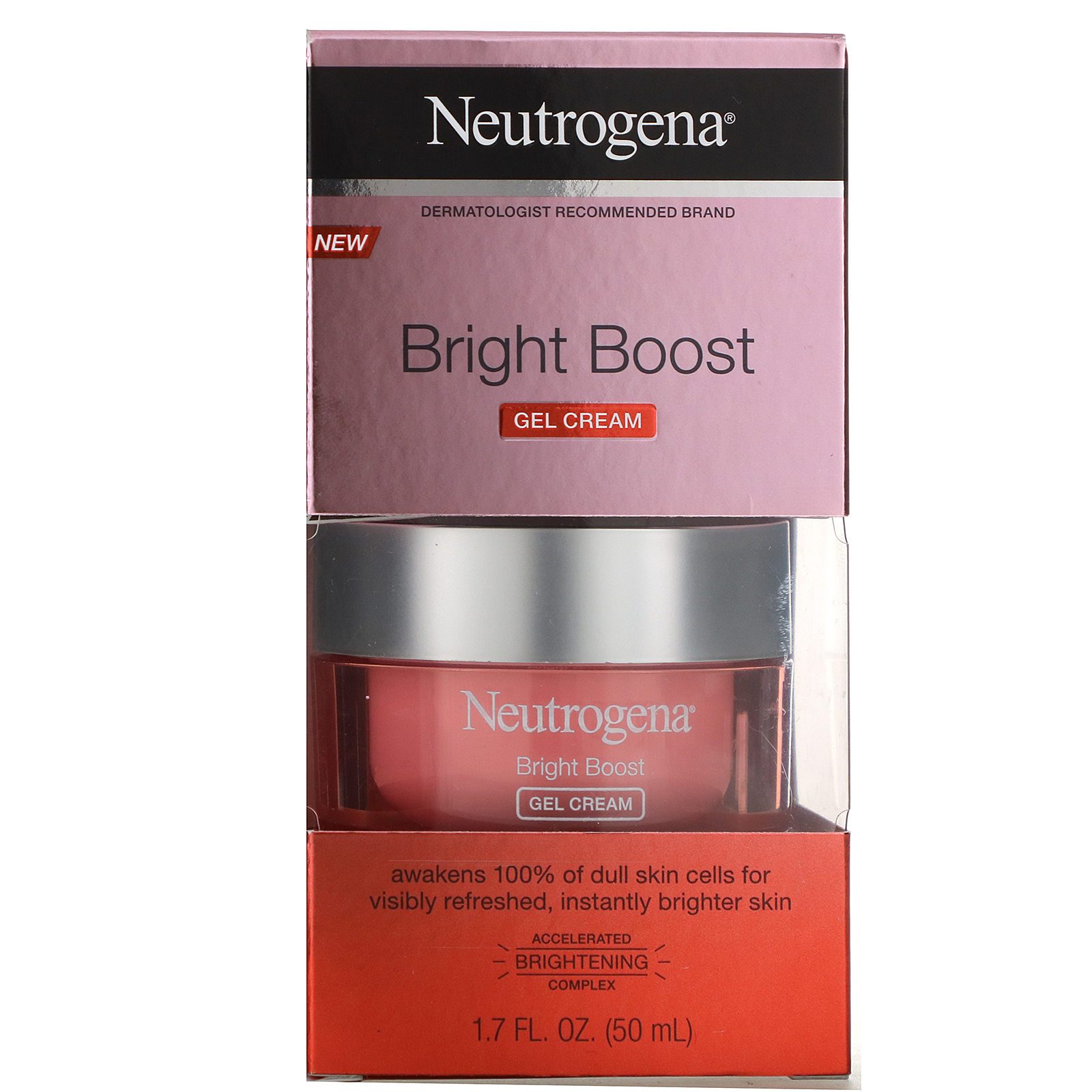 Comprar Neutrogena, Bright Boost, Gel Cream, 1.7 fl oz (50 ml) - Imagem 3