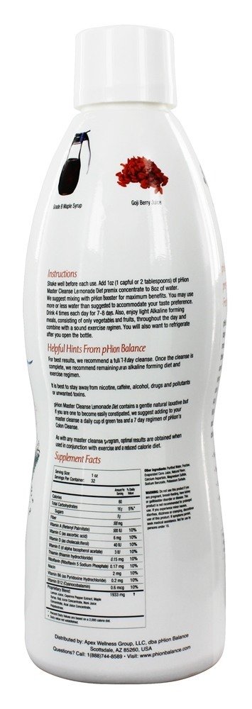 Comprar Apertado-n-tuck mestre cleanse limonada dieta - 32 oz. pHion Balance - Imagem 2