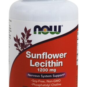 Comprar Lecitina de Girassol 1200 mg. - 100 Softgels NOW Foods