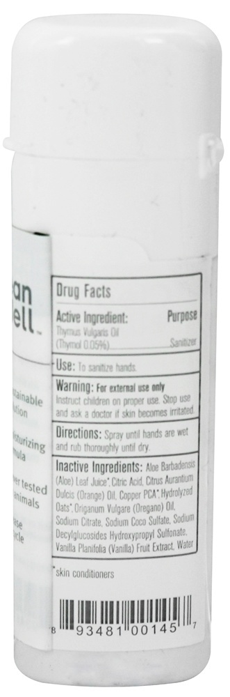 Comprar Todos Natural Mão Sanitizer álcool Livre Laranja Baunilha - 1 fl. oz. CleanWell - Imagem 2