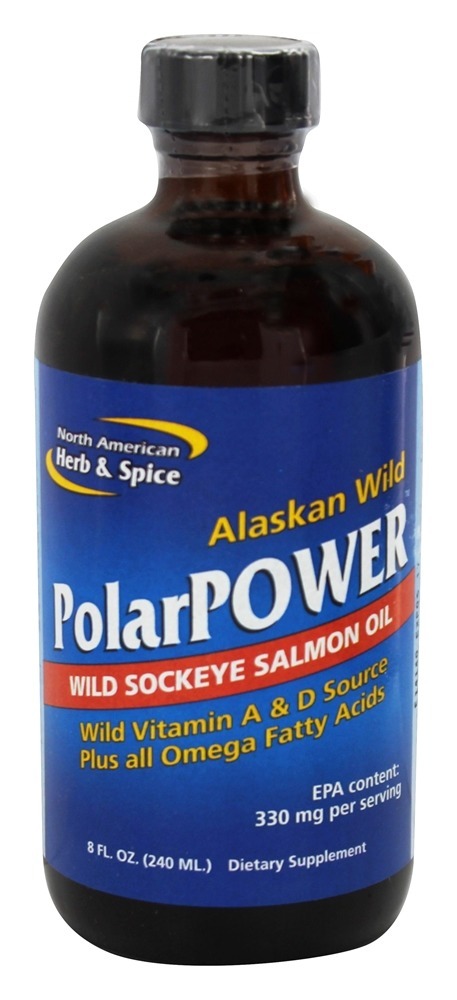 Comprar Alaskan Wild Polar Óleo de Salmão Sockeye - 8 fl. oz. North American Herb & Spice