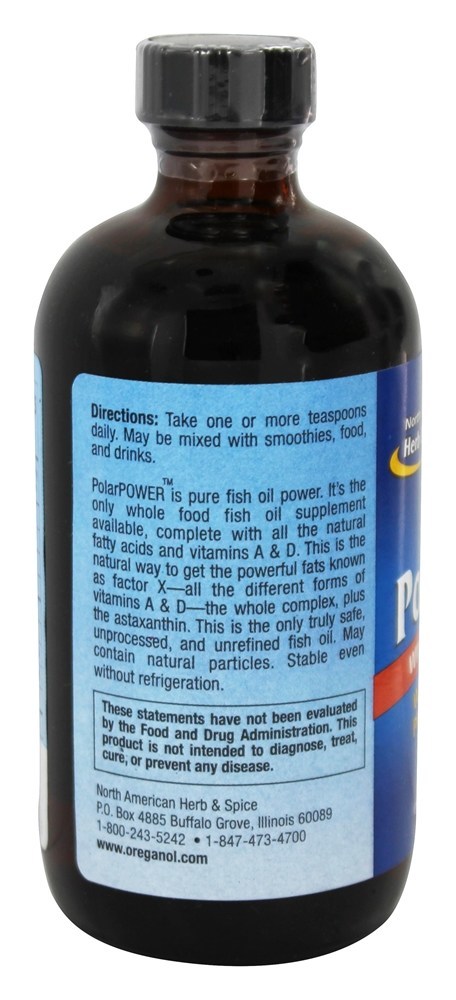 Comprar Alaskan Wild Polar Óleo de Salmão Sockeye - 8 fl. oz. North American Herb & Spice - Imagem 3