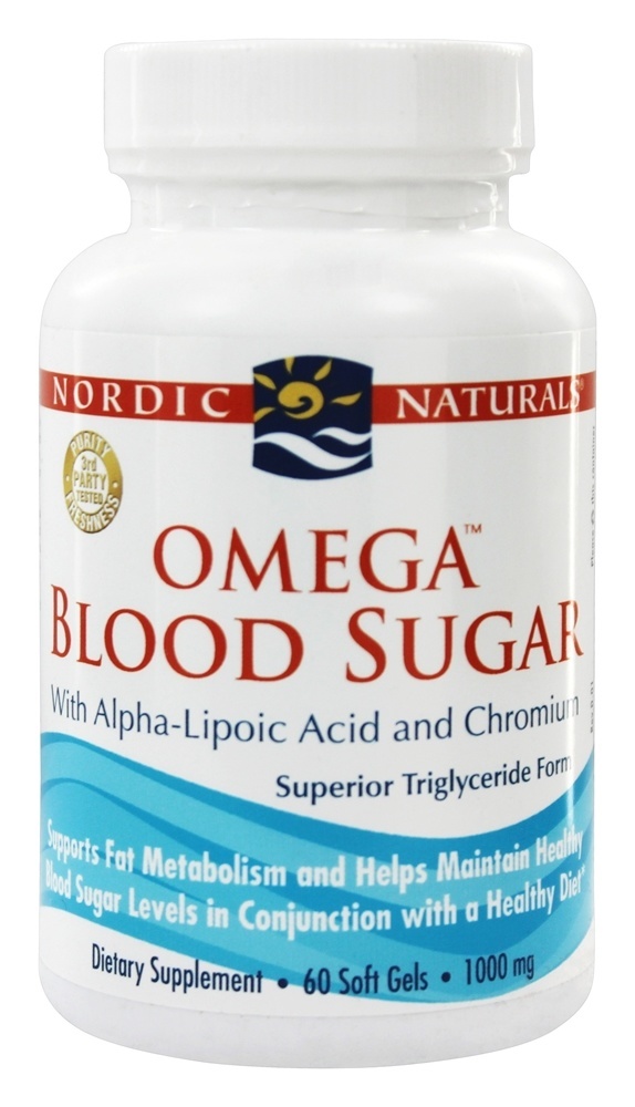 Comprar Omega Açúcar no sangue com Alpha -Ácido lipóico e cromo 1000 mg. - 60 Softgels Nordic Naturals
