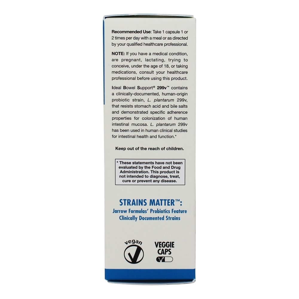 Comprar Suplemento Probiótico ao Suplemento Ideal ao Intestino 299V 10 Bilhões de UFC - Cápsulas vegetarianas 30 Jarrow Formulas - Imagem 3