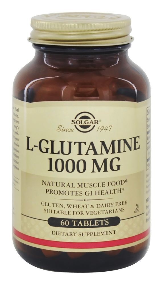 Comprar L-Glutamina 1000 mg. - 60 Tablets Solgar