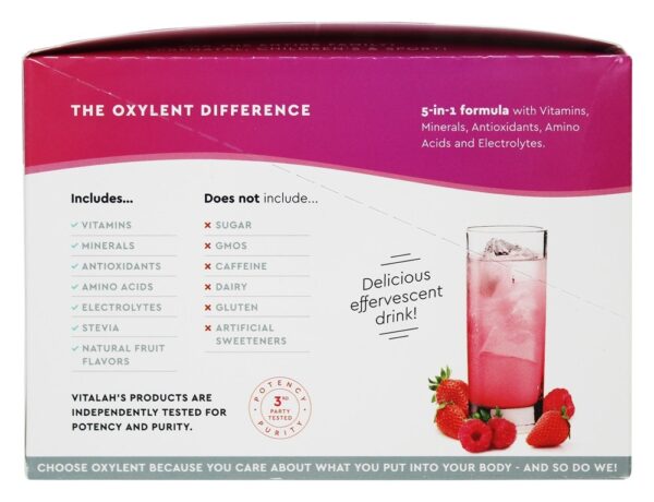 Comprar 5-em-1 Suplemento Multivitamínico Sabor Frutas Espumantes - 30 Pacotes (s) Oxylent - Imagem 4