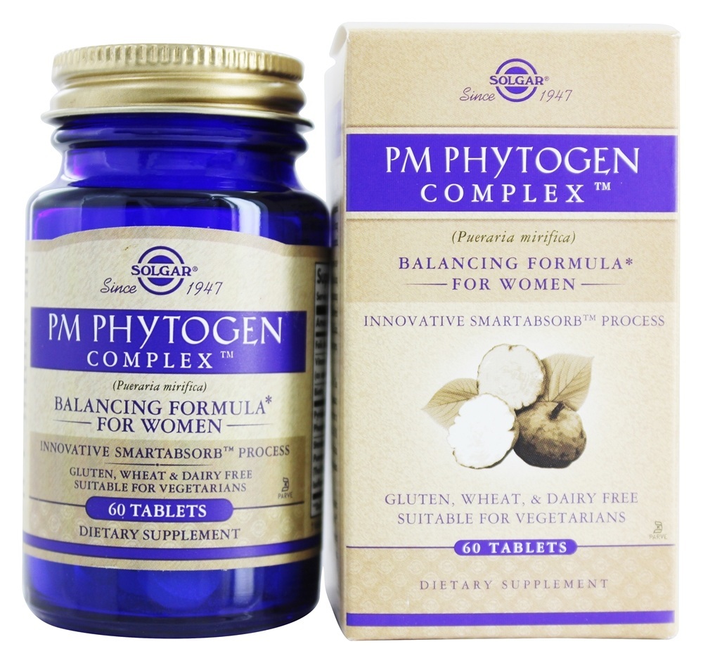 Comprar PM PhytoGen Complex - 60 Tablets Solgar