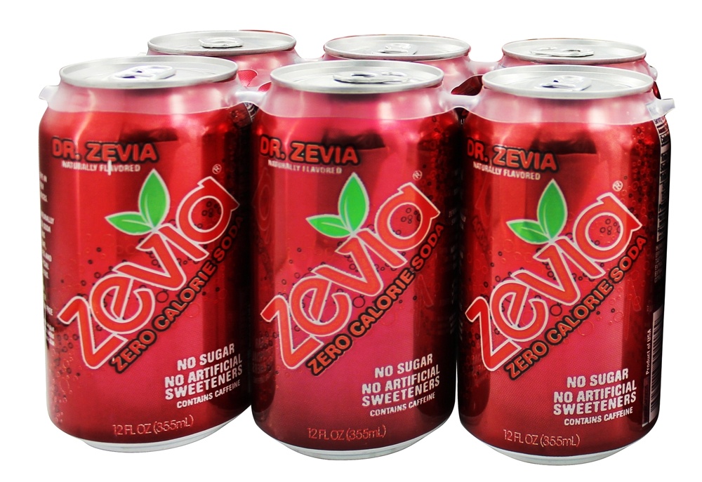 Comprar Toda a soda natural adoçada com estévia 12 oz. Latas Dr. Zevia Sabor - Pacote 6 Zevia